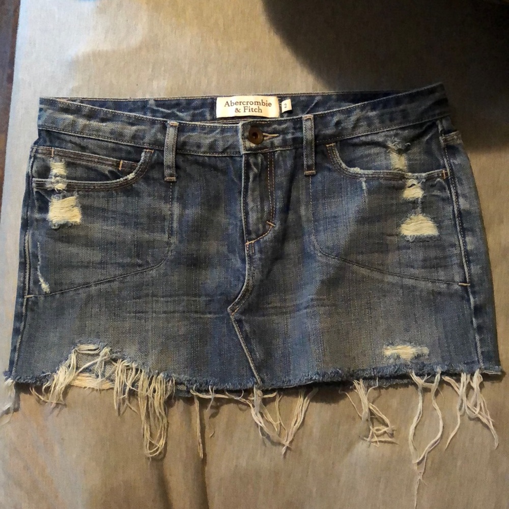 Abercrombie and Fitch denim skirt
